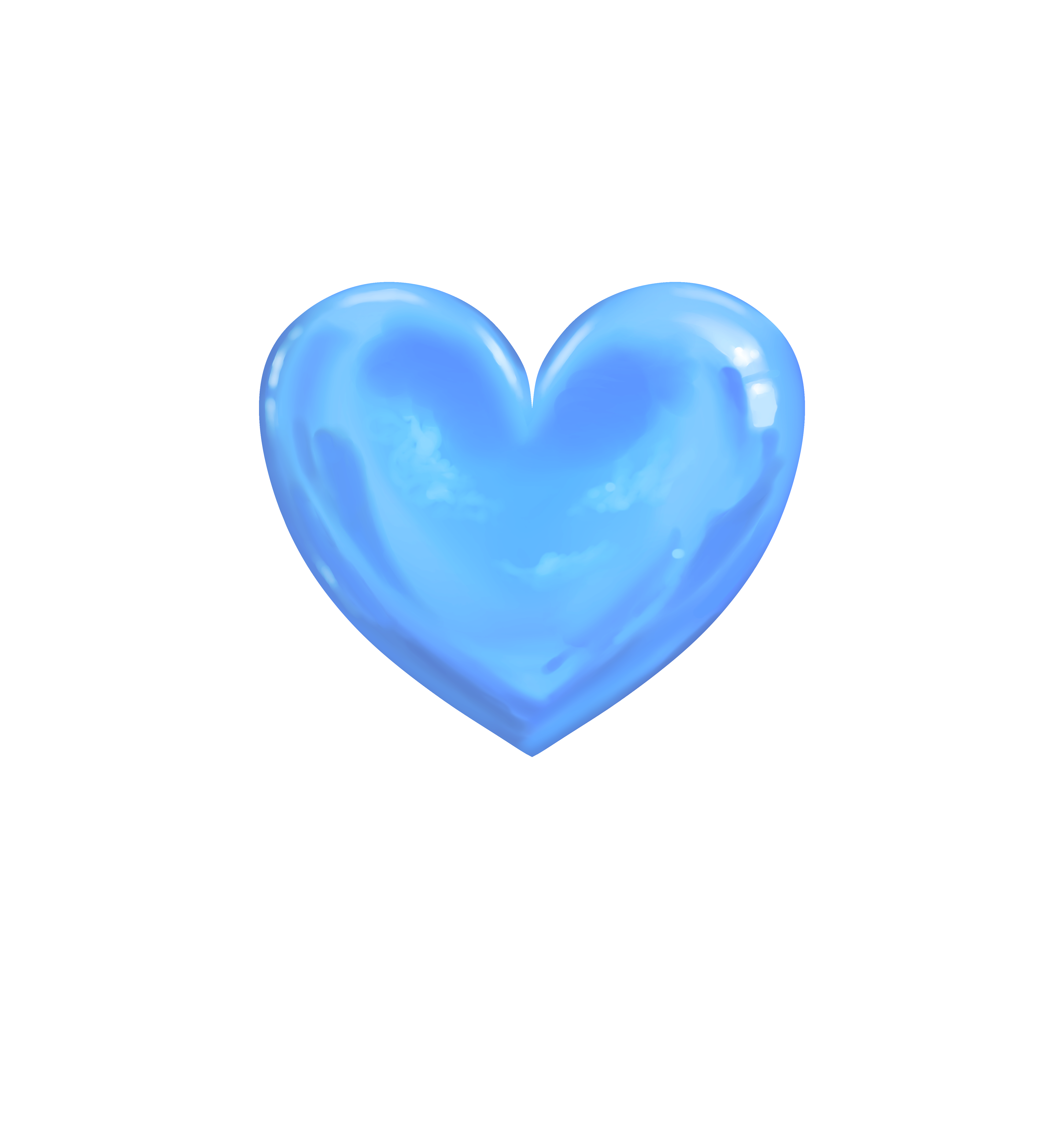 Coeur bleu
